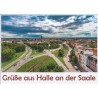 Postkarte Kunstlichtspiel "Grüße aus Halle""