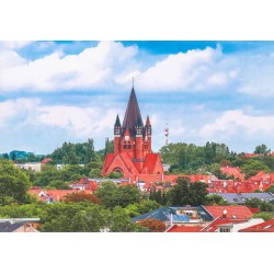 Postkarte "Halle Pauluskirche"