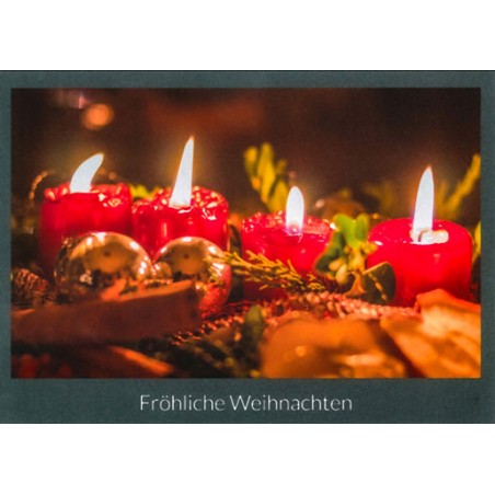 Postkarte Kunstlichtspiel "Fröhliche Weihnachten"