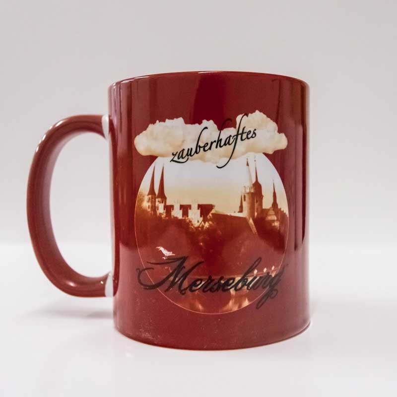 Tasse Merseburg rot