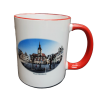 Tasse "Markt Naumburg" rot