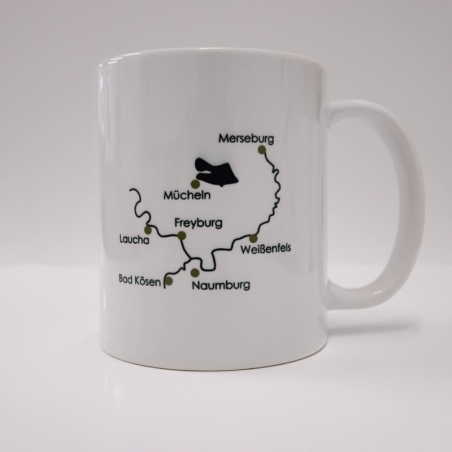 Tasse Motiv "Zwischen Saale und Unstrut"