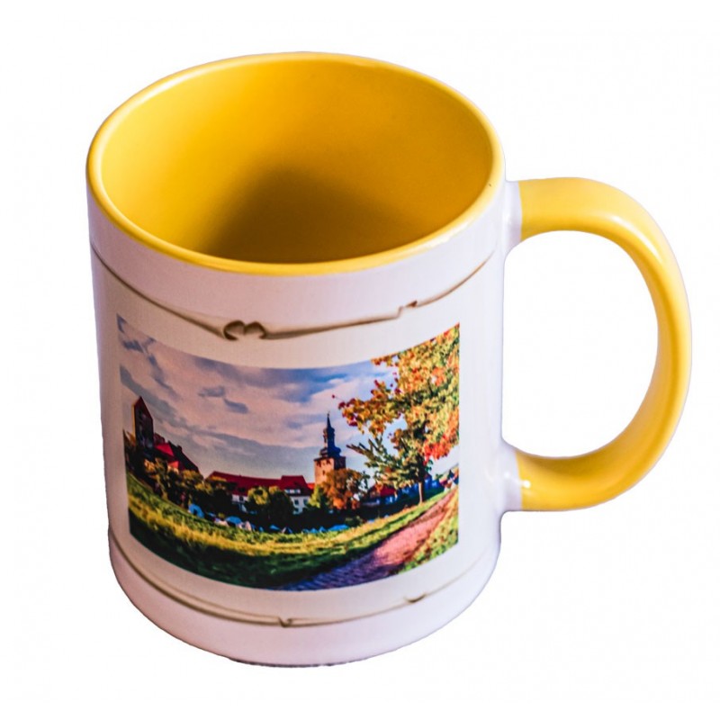 Tasse Motiv "Burg Querfurt Herbst"